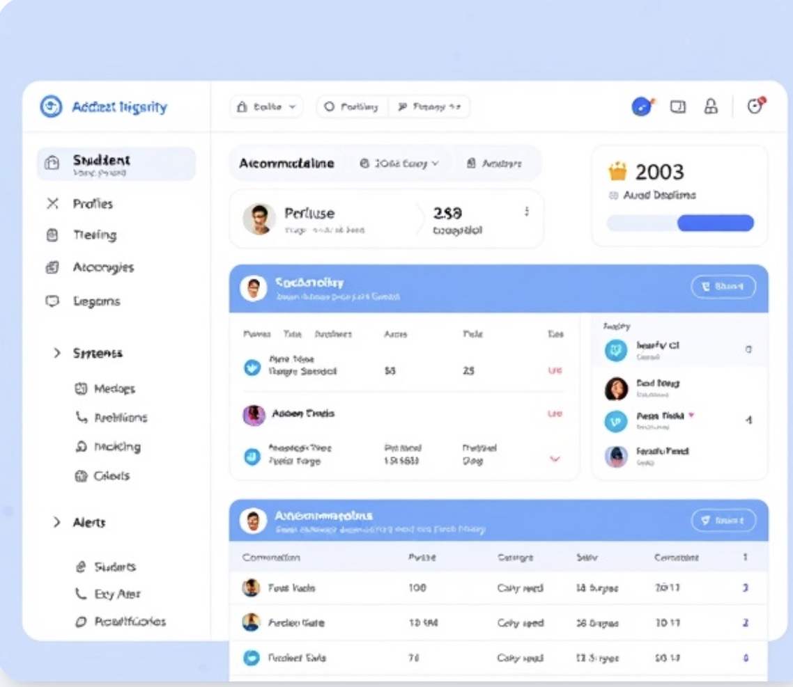 InclusionWorks Dashboard Interface